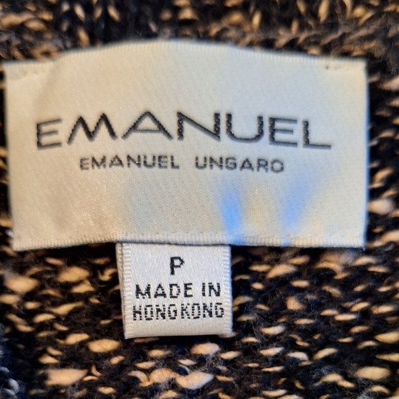 Emanuel Ungaro cardigan size Medium petite - Picture 4 of 10